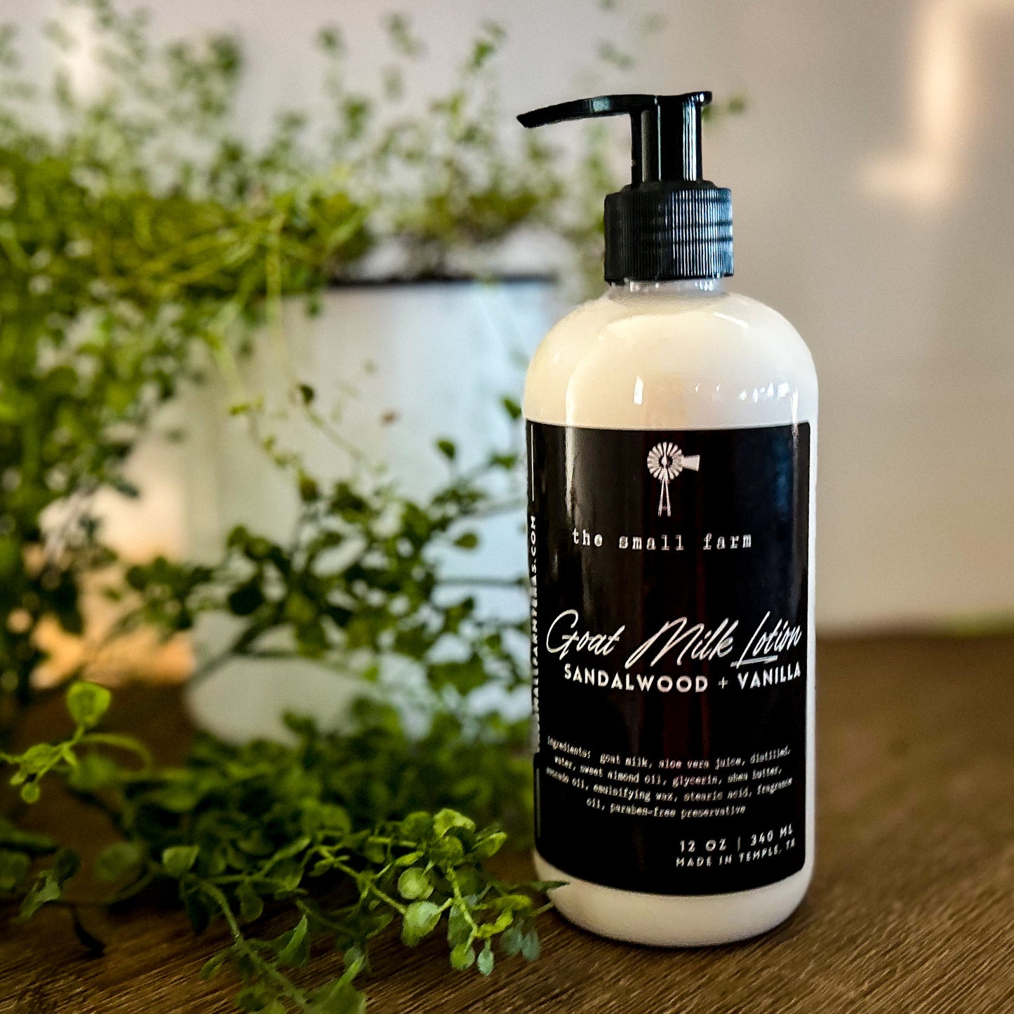 Goat Milk Lotion: Milk + Honey